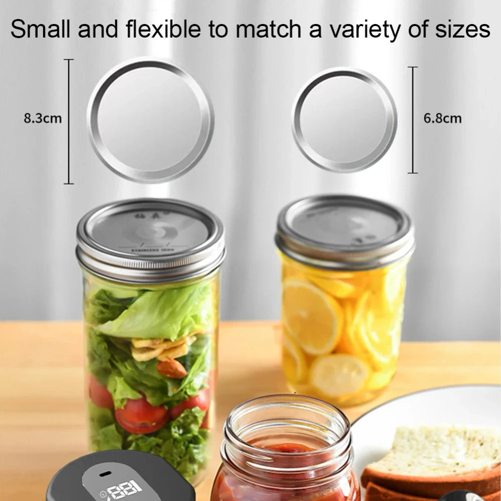Electric Mason Jar Vacuum Sealer Starter Kit