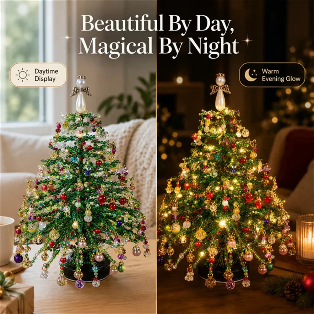 DIY Beaded Holiday Ornament Craft Kit
