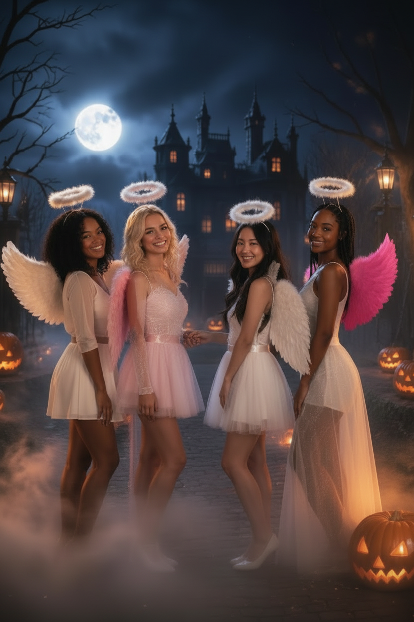 Feather Angel Wing Costume
